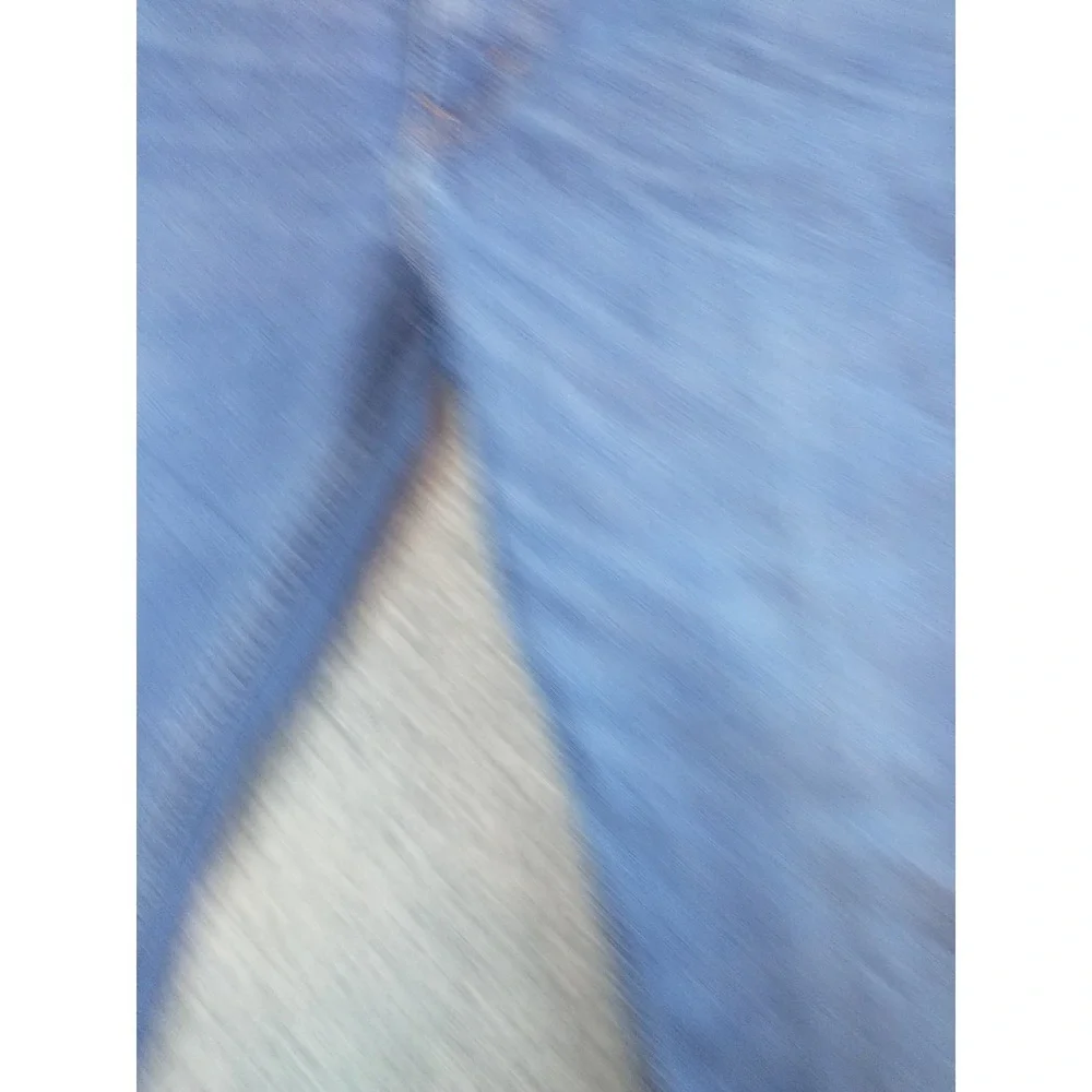 Levi Strauss Mens Straight Leg Jeans Blue Medium Wash WaterLess 38x31